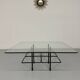 Vintage Italian architectural design coffee table from the 1970s
