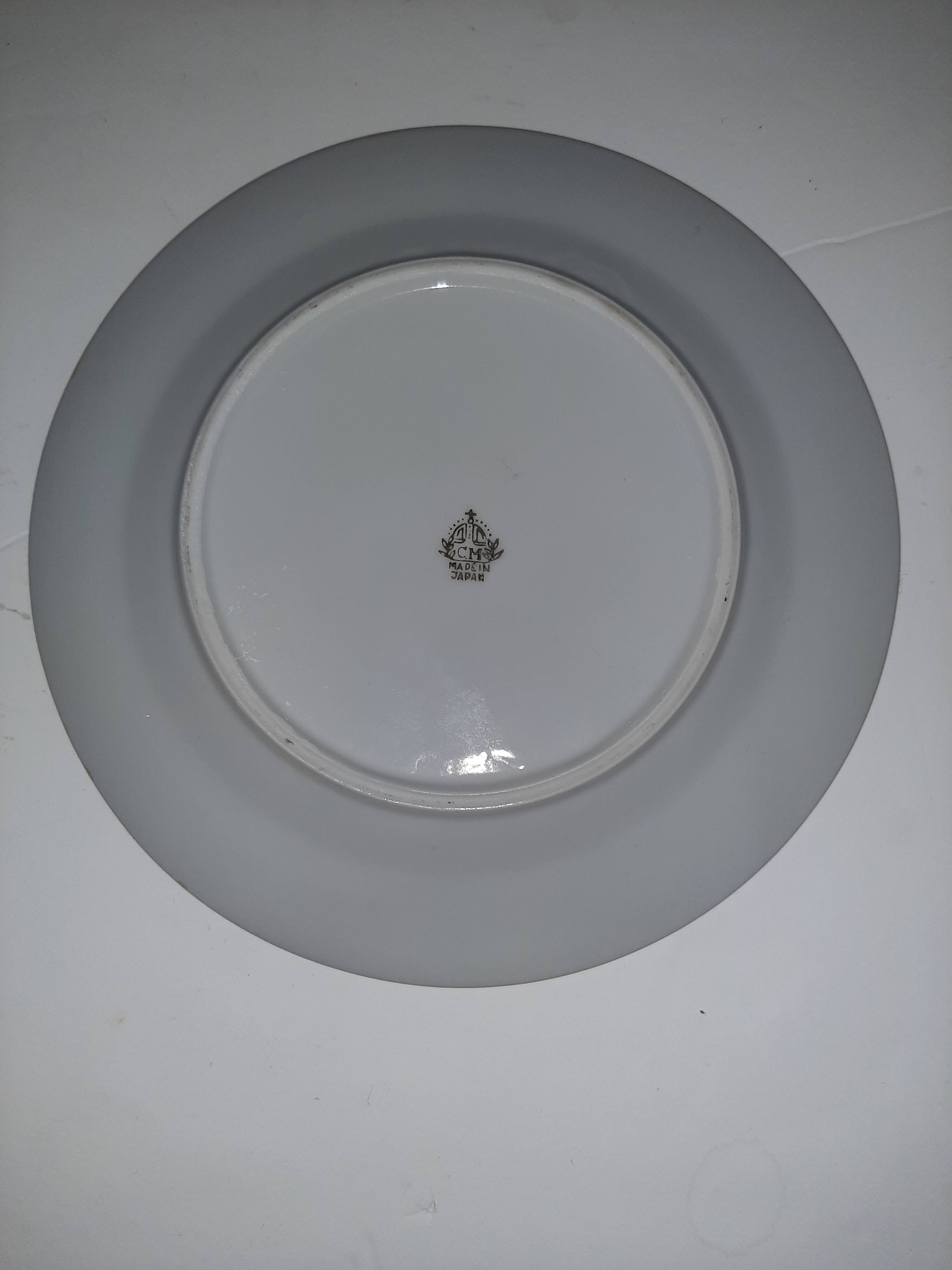 Vintage Japanese Satsuma plate