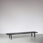 1970s Slatted bench by Gijs Bakker and Wim Wilson for Castelijn, Netherlands
