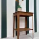 Art Deco side table in wood