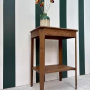 Art Deco side table in wood