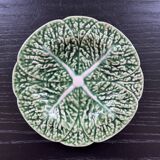 Small plate of cabbage in barbotine