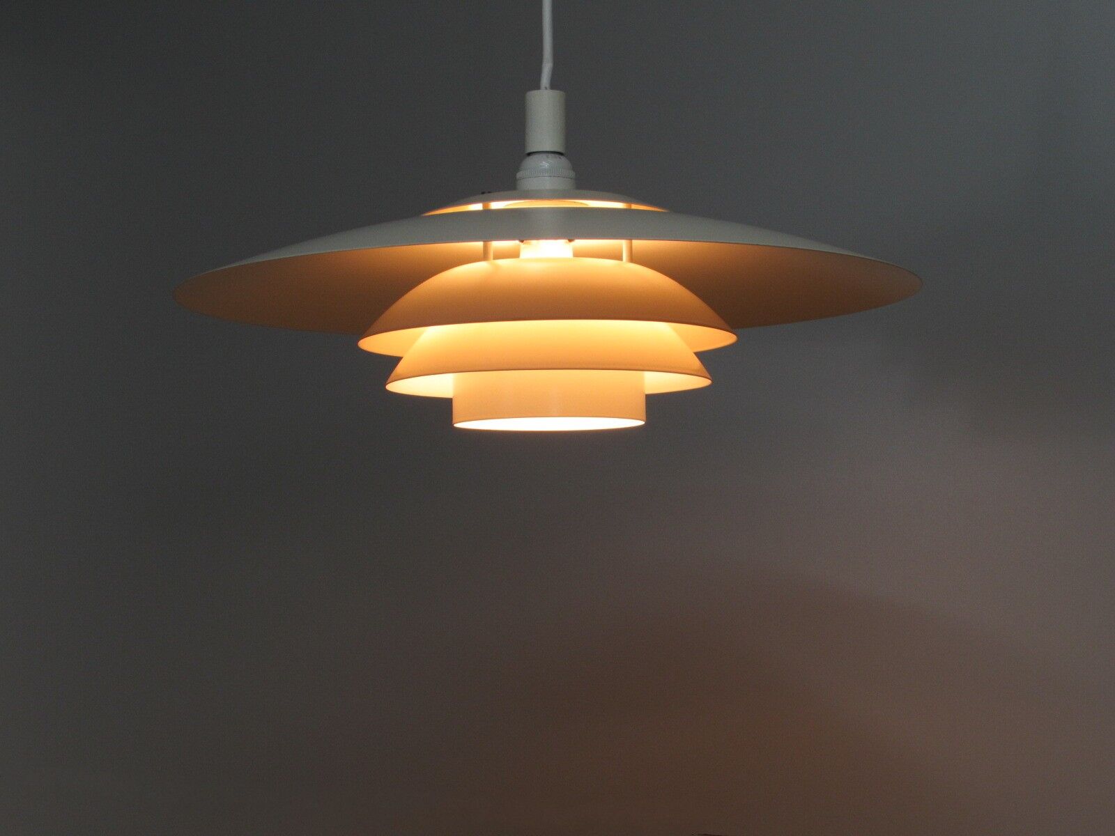 Five tiered pendant from Denmark 1960s
