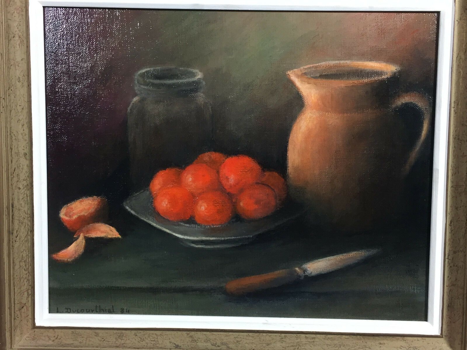 L.Ducourthial's oil-on-frame painting