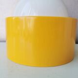 Vintage yellow ceiling lamp/table lamp, 80s