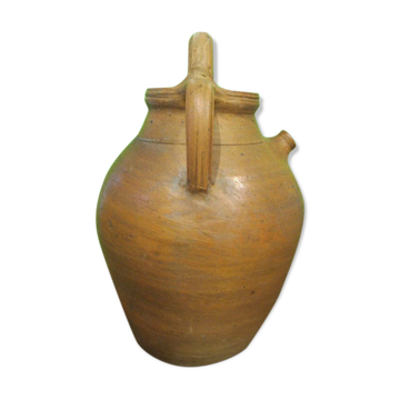 Poterie cruche jarre anciennne grès