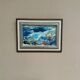 Oil on panel original Swedish - "Landscape" by Greta Liljeblad - Signed - vintage and framed - 30 × 22 cm (11.8" × 8.7")