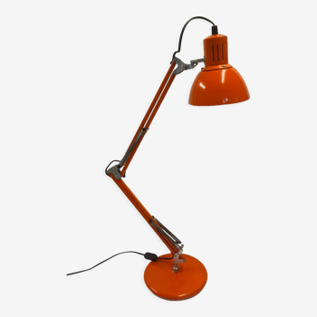 Lampe de bureau vintage orange