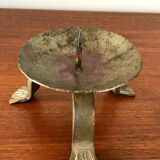 Vintage wrought iron candle holders from the 70s