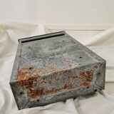 Old zinc mailbox