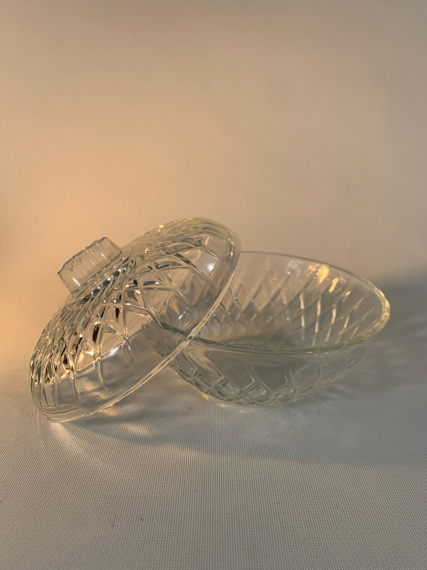 Boîte en verre mécanique