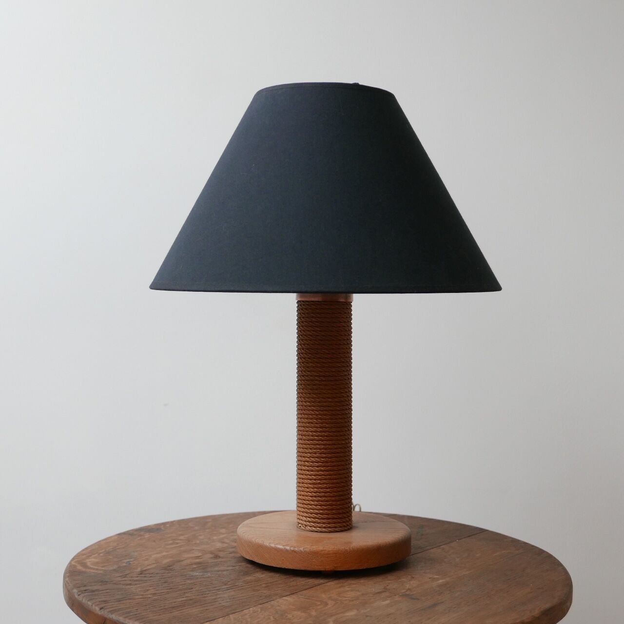 French cord table lamp