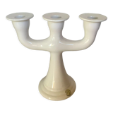 Candelabra candle holder delft wit