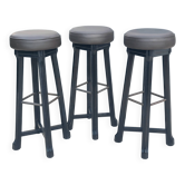Serie de 3 tabourets hauts