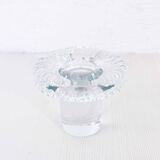Scandinavian glass candlestick 60s/70s