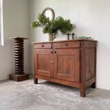 Jam cabinet, folk art furniture, oak, 19th century