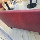 2 benches of bistro imitation leather