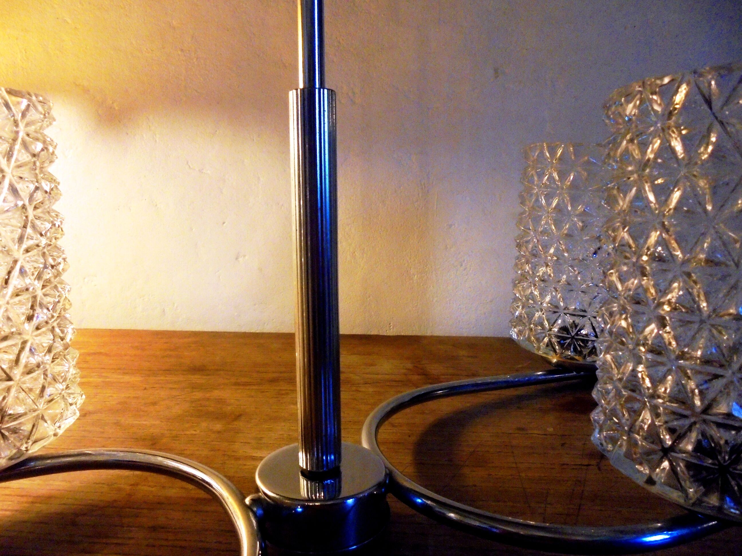 4-branched 60s chandelier