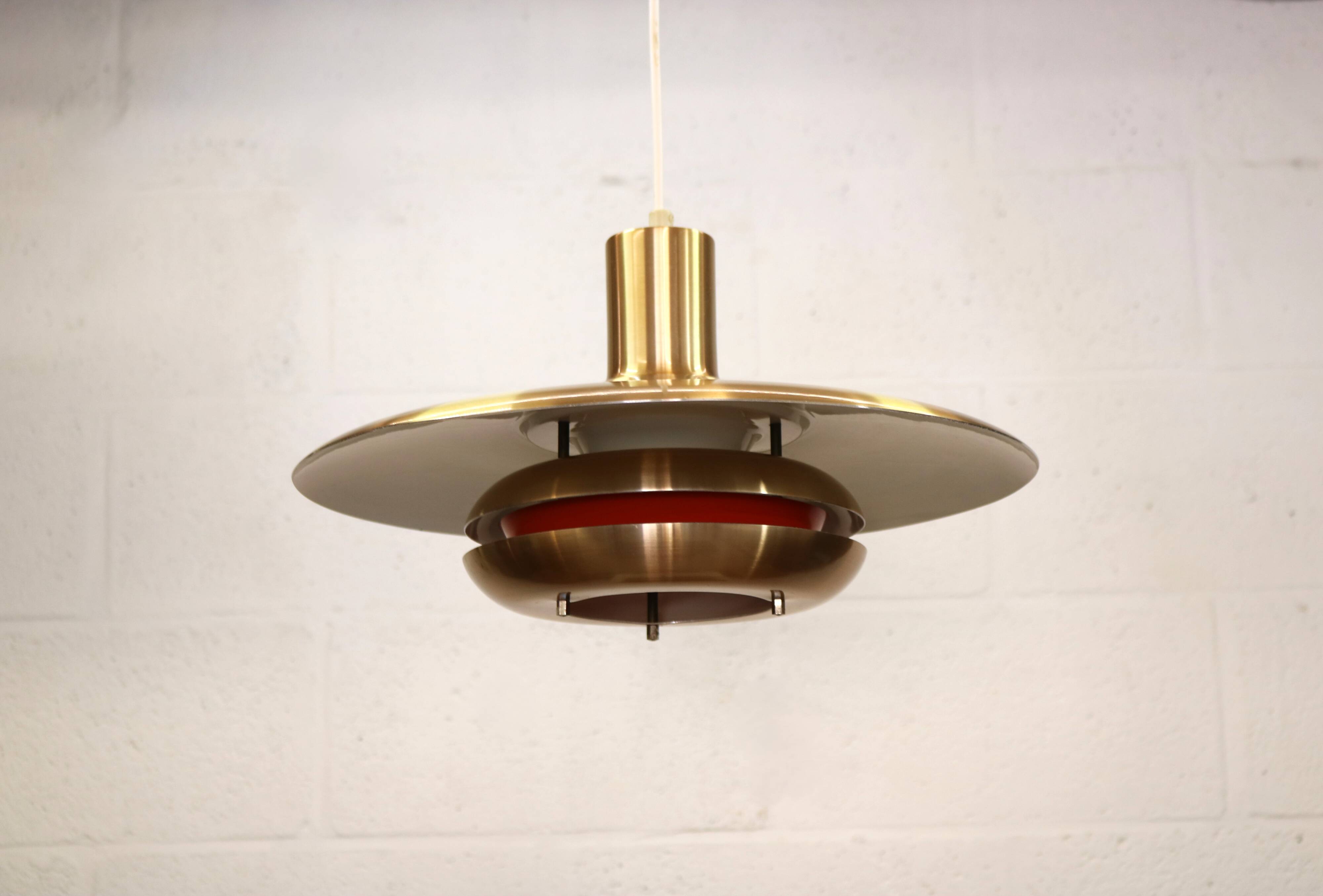 Very rare old Danish design lamp by Teknika model 405  - 60's