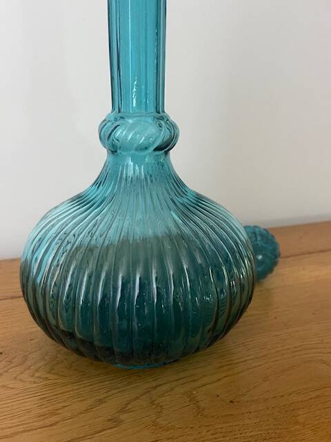 Vintage Empoli Glass Carafe
