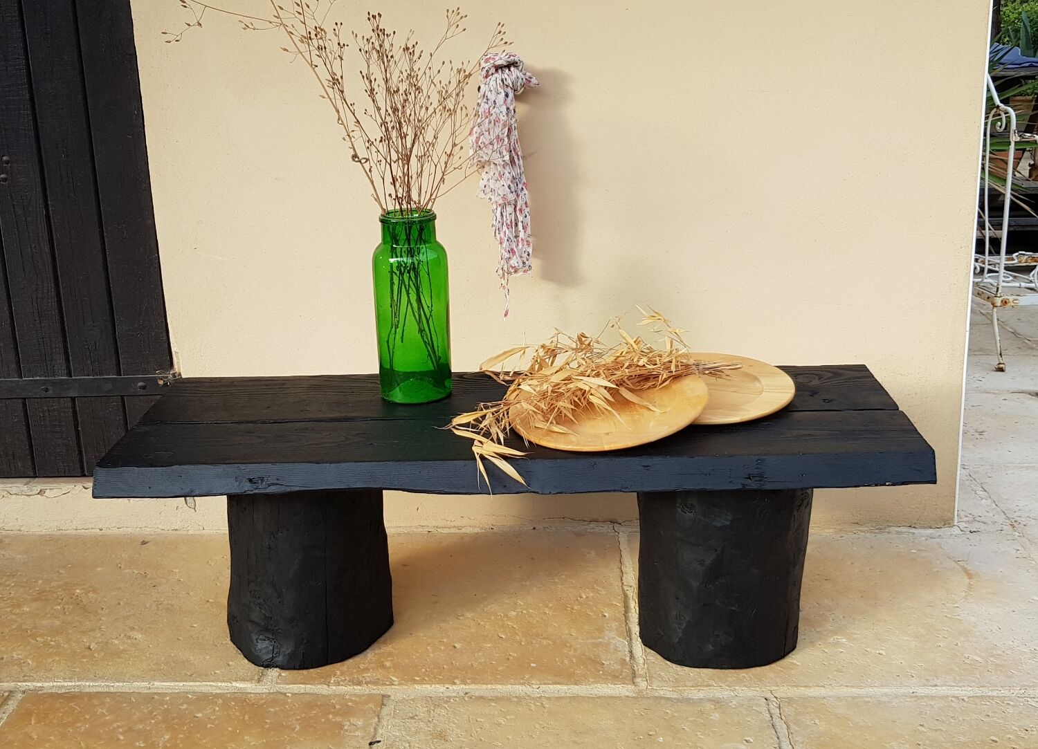 Table basse ethnique