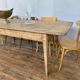 Table de ferme patine d'origine 278 cm