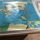 World map of Tunisia