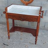 Antique hairdresser, Louis Philippe style with mirror