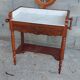 Antique hairdresser, Louis Philippe style with mirror