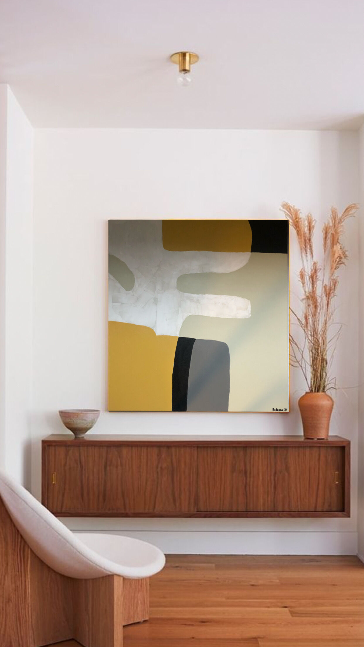 Acrylic 3D canvas for living room or office