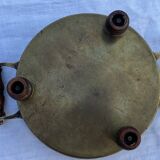 Vintage openwork copper trivet