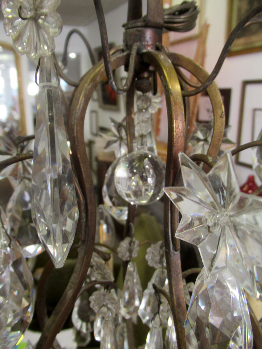 Chandelier with tassels