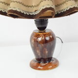 Lampe de table céramique art déco, années 1930