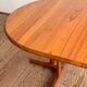 Table ronde extensible en teck de Dyrlund, Danemark
