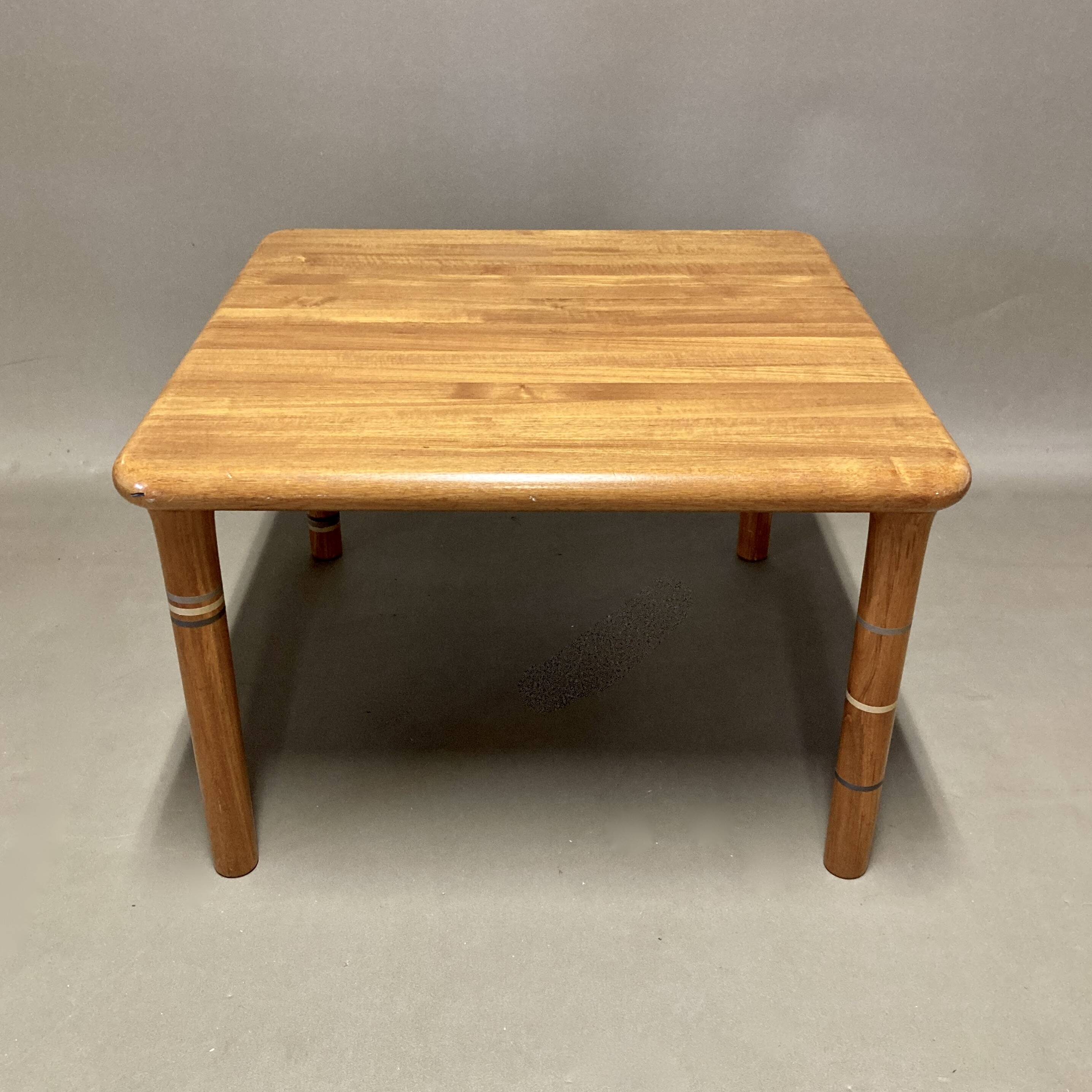 Scandinavian coffee table stamped design 1950.