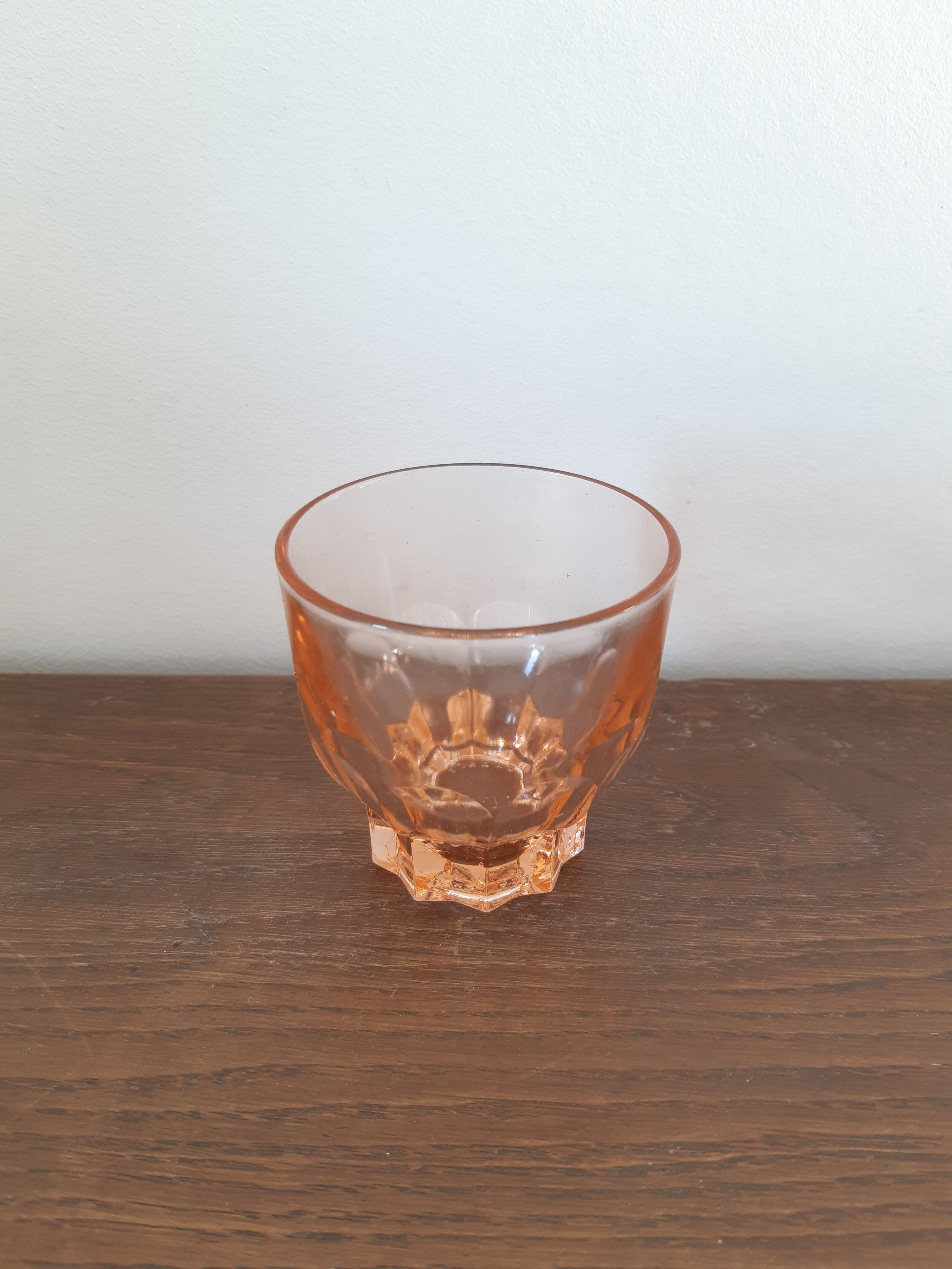Vintage liquor glass