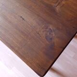 Art Deco desk or side table from the 1930s, vintage, solid wood