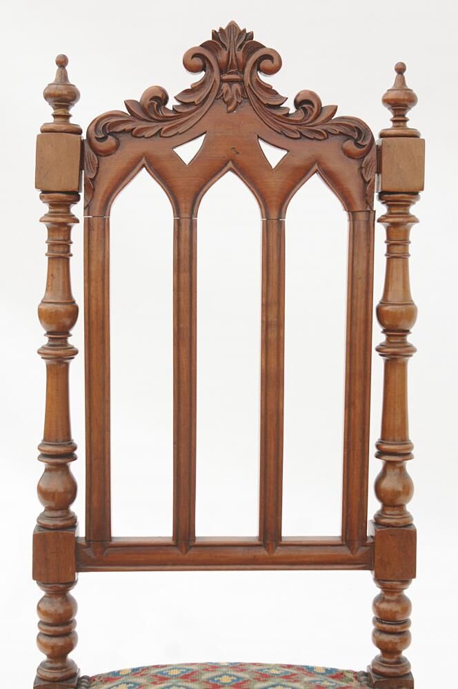 Neo-Gothic style chair