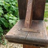 A pair of old benches
