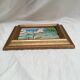 Signed painting Oil on cardboard dimensions: height -25cm- width -30cm-