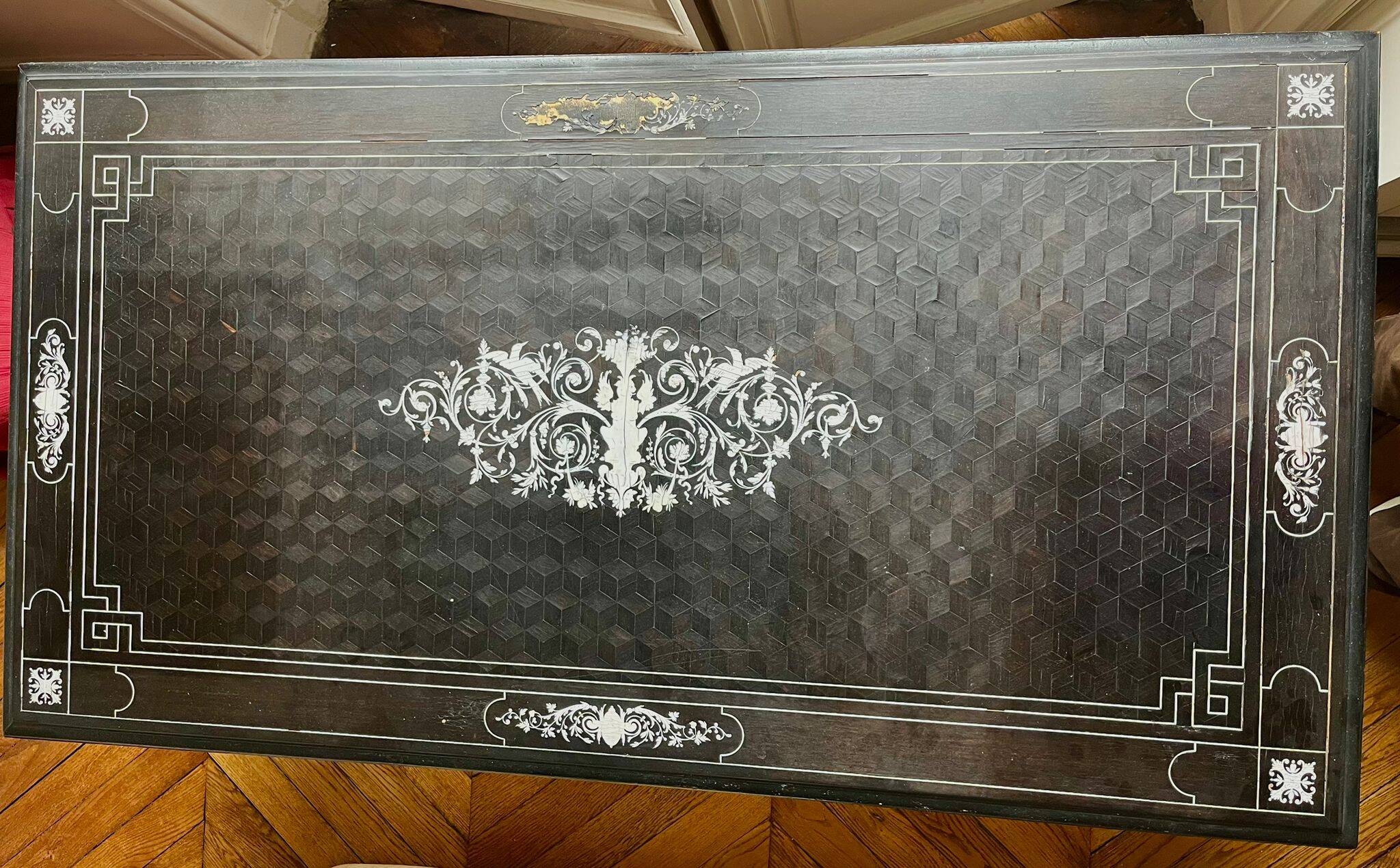 Bureau Napoleon III et chaise