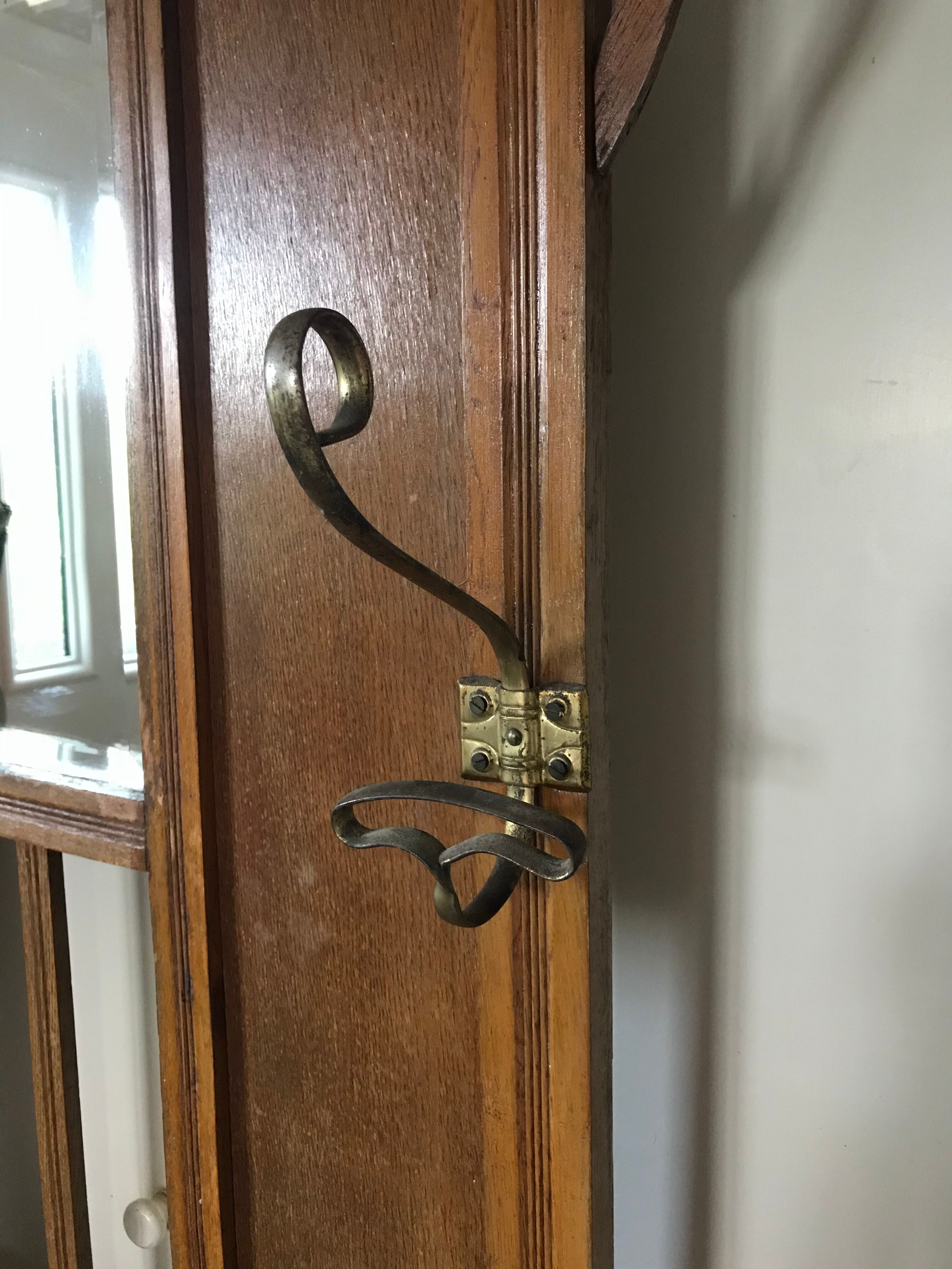 Clothing umbrella holder circa 1900