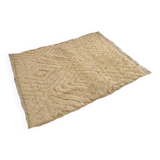Handmade wool Berber rug 153 x 117 CM
