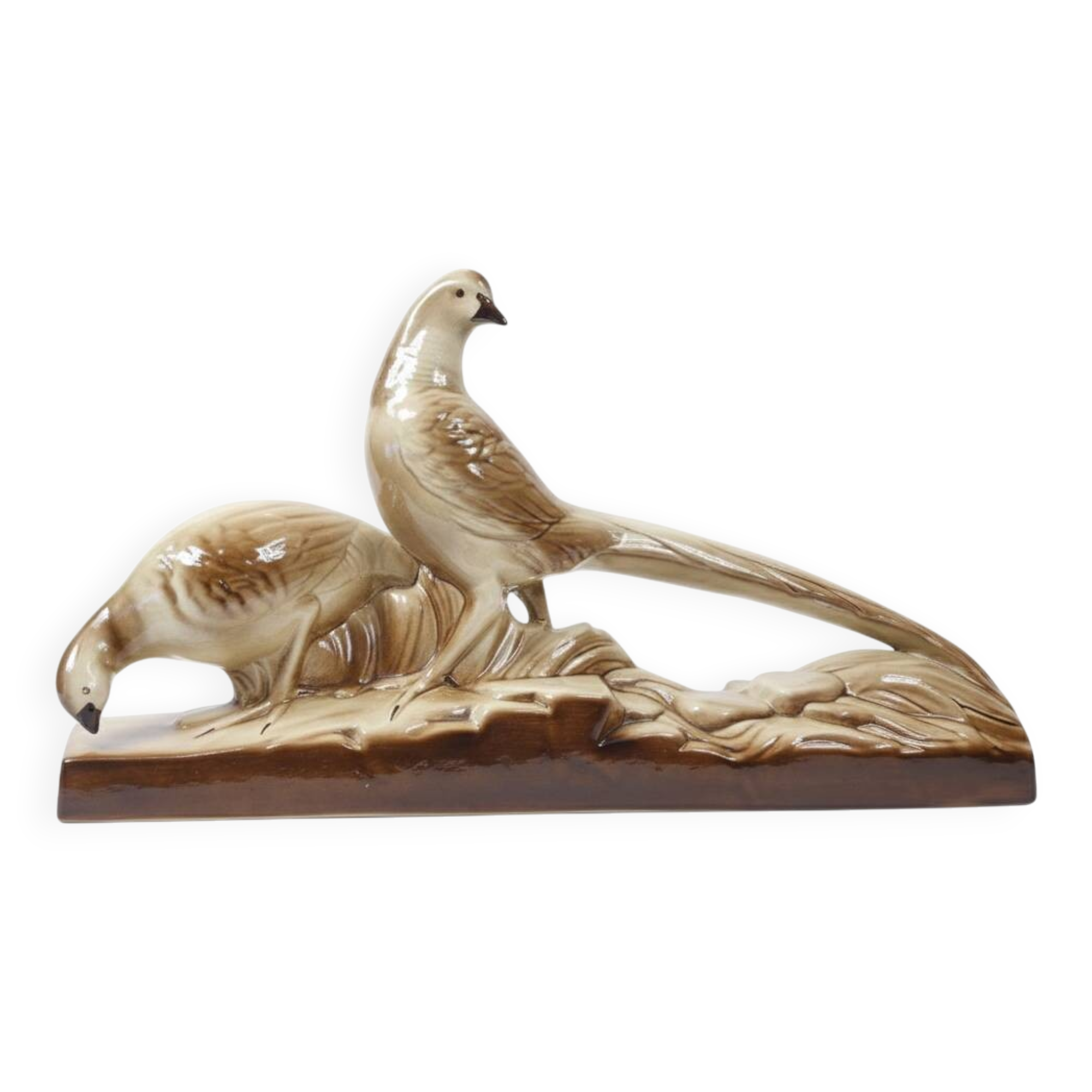 glazed ceramic st radegonde