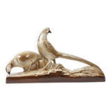 glazed ceramic st radegonde