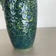 Vase multicolore Super Color Crusty Fat Lava Scheurich, Allemagne WGP, années 1970