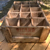 Wooden bottle locker