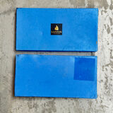 Two Lanvin porcelain trinket trays with original box