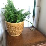 Vintage ceramic pot cover