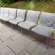 Set of 6 dining chairs Ligne Roset
